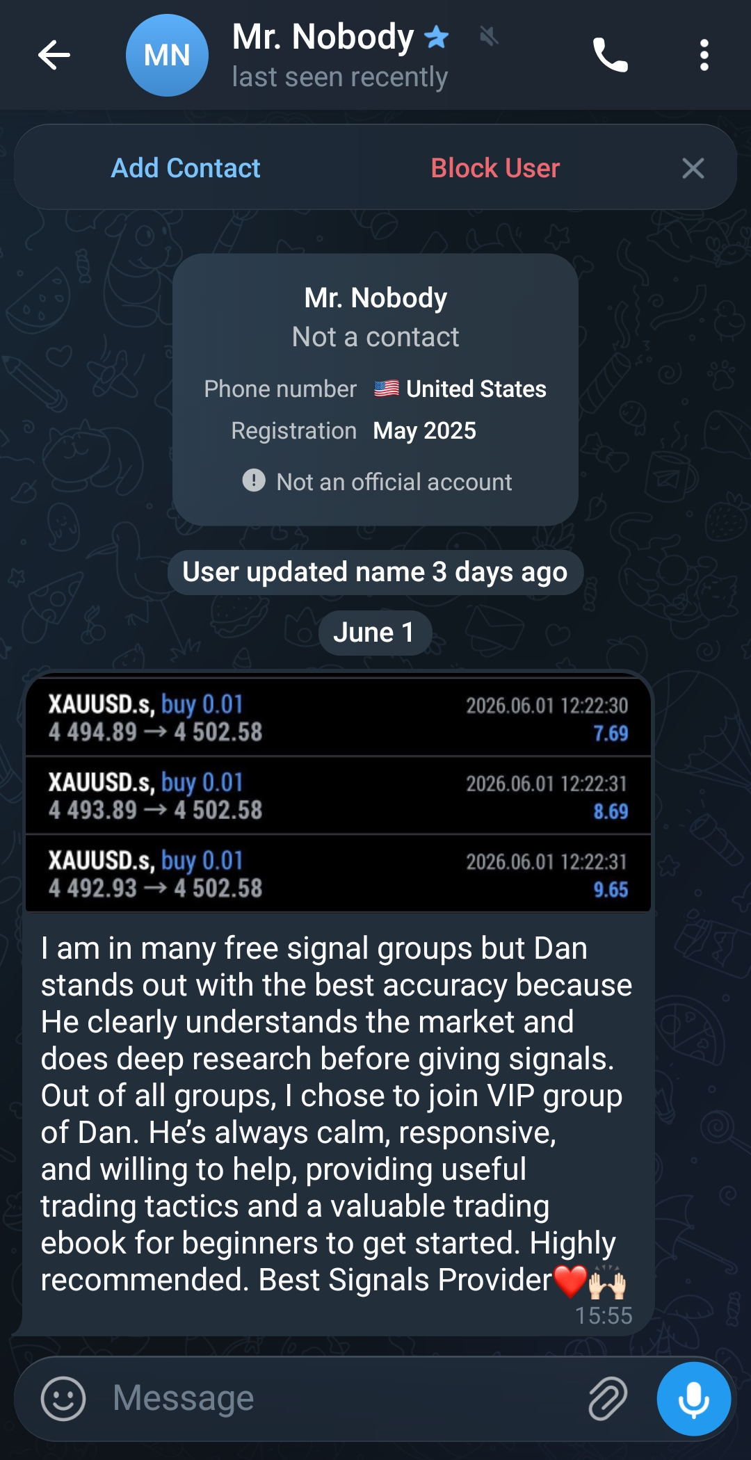 Gold signals proof 2